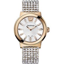 Piazza - Rose gold PVD, Crystal Mesh