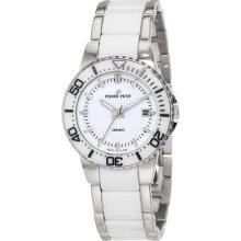 Pierre Petit Women's Serie Colmar Stainless-steel And White Ceramic Bracelet Dat