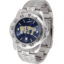 Pittsburgh Panthers Sport AnoChrome Steel Band Men's Watch
