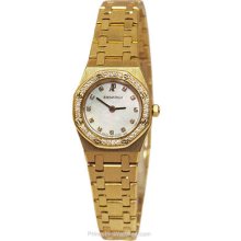 Pre-Owned Ladies 18K Yellow-Gold Audemars Piguet Diamond PVU210-COFP