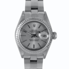 Pre-owned Rolex Women's Stainless Steel Oyster Watch (Womens watch)