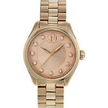 Project D London Ladies' Rose-Gold, Crystal-Set Dial PDB011/W/25 Watch