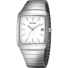 Pulsar PXD925 Men's Retro Collection Black Dial