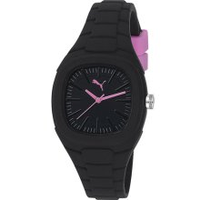 PUMA 'Bubblegum - Small' Silicone Watch Black