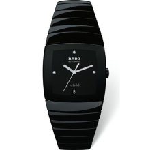 Rado Sintra Jubile Chronometer 34 x 44 mm Watch - Black Dial, Black Ceramic Bracelet R13663702 Chronograph Sale Authentic