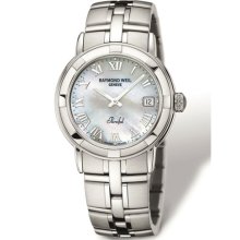 Raymond Weil Parsifal Mother Of Pearl Mens Watch 9541-st-00908
