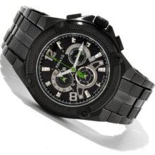 Renato Men's Cougar Swiss Quartz Chronograph Stainless Steel Bracelet Watch