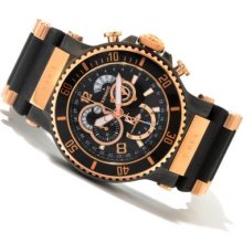 Renato Men's T-Rex Diver Limited Edition Swiss Quartz Chronograph Strap Watch