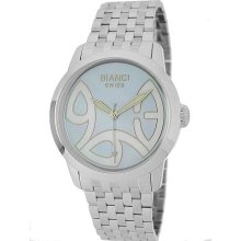 Roberto Bianci Unisex Blue Mother of Pearl European Dial Watch