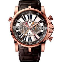 Roger Dubuis Excalibur Pink Gold Split Second Chronograph Watch