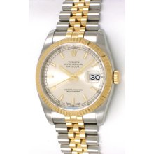 Rolex : Datejust : 116233 : 18k Gold & Stainless Steel