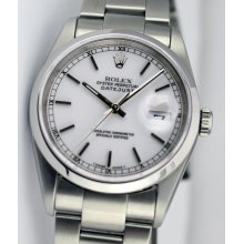 Rolex Datejust 16200 White Stick