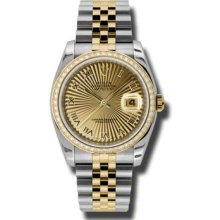Rolex Datejust 36mm 116243 chro Men's Watch
