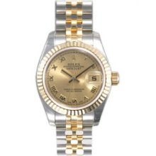 Rolex Datejust Ladies 31 Jewels Automatic Watch 179173CRJ