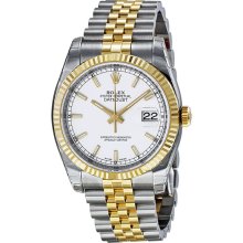 Rolex Datejust Mens 31 Jewels Automatic Watch 116233WSJ
