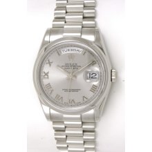 Rolex : Day-Date President : 118206 : Platinum
