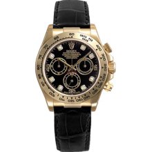 Rolex Daytona Mens Chronograph Automatic Watch 116518-BKDL