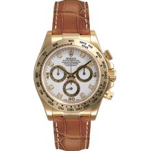 Rolex Daytona Mens Chronograph 44 Jewels Automatic Watch 116518-WDL