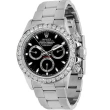 Rolex Daytona Mens Diamond Watch 4.00 Ctw