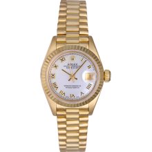 Rolex Ladies President 18k Gold Watch 69178