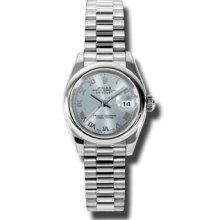 Rolex Lady Platinum President 179166 gbrp