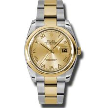 Rolex Oyster Perpetual Datejust 116203 CHRJ MEN'S WATCH