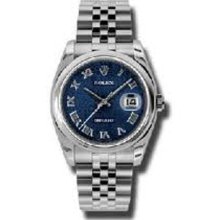 Rolex Oyster Perpetual Datejust 116234 BLJDJ MEN'S Watch