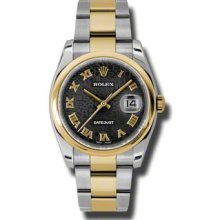 Rolex Oyster Perpetual Datejust 116203 BKJRJ MEN'S WATCH