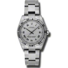 Rolex Oyster Perpetual No-Date 31mm 177234 SBLIO Women's Watch
