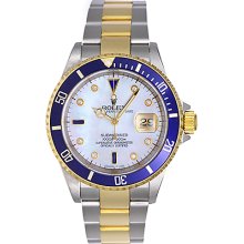 Rolex Submariner Men's 2-Tone Watch 16613
