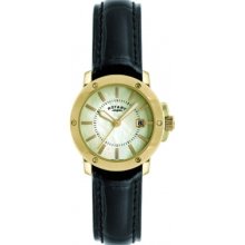 Rotary Ladies Black Leather Strap LS02831/40 Watch