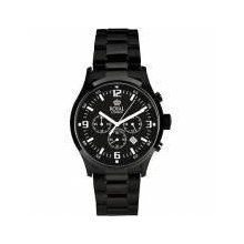 Royal London Wristwatch 40059-06 Stylish Gents Black Stainless Steel Chronograph