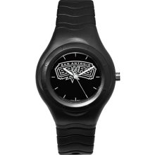 San Antonio SPUrs Watch - Shadow Edition with Black PU Rubber Bracelet