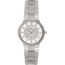 Sartego Svq565 Ladies Watch Stainless Steel Seville Dress Silver Dial