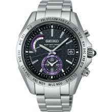 Seiko BRIGHTZ World Time Solar Radio Wave Watch SAGA117