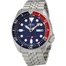 Seiko Divers Automatic Blue Dial Mens Watch SKX009K2