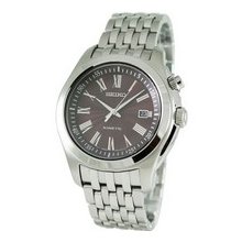 Seiko Kinetic Mens Brown Dial Watch SKA491P1 SKA