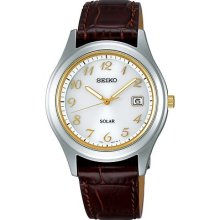 Seiko Sbpn021 Spirit Solar White Men's Watch