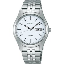 Seiko Sbpx001 Spirit Solar White Men's Watch