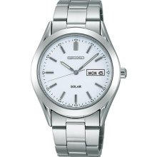 Seiko Sbpx007 Spirit Solar White Men's Watch