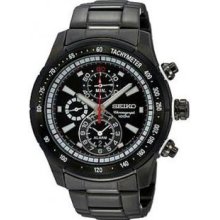 Seiko SNAC91 Seiko Stainless Steel Alarm Chronograph Mens Watch SNAC91