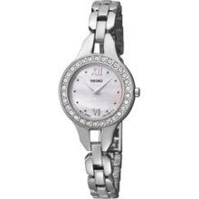 Seiko SwarovskiÂ® Crystal Women's watch Gift set #SUJG63