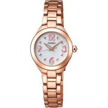 Seiko Swfa070 Tisse Nozomi Sasaki Produced Solar Pink Ladies Watch