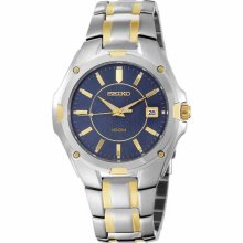Seiko Twotone Stainless Steel Mens Watch