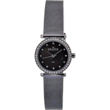 Skagen 3-Hand with Glitz Steel Mesh Women's watch #108SDD