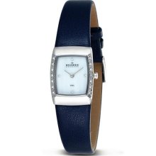 Skagen Mother of Pearl Dial Stainless Steel Ladies Watch 684XSSLN