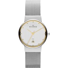 SKAGEN SKAGEN Silver Tone Mesh Watch