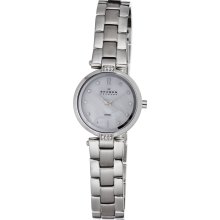 Skagen Women's Stainless Steel Crystal Watch (Skagen Women's Steel Links Swarovski Element)