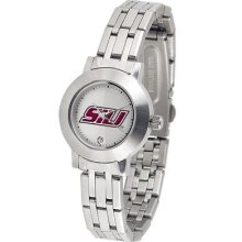 Southern Illinois University Ladies Stainless Steel Watch