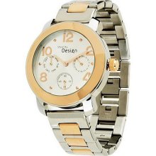Steel by Design Multi-Function High Polished Watch - Stainless/Rose - One Size